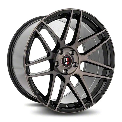 Curva Concepts C300 Gloss Black Machine Wheel; 20x8.5; 30mm Offset (10-15 Camaro LS, LT)
