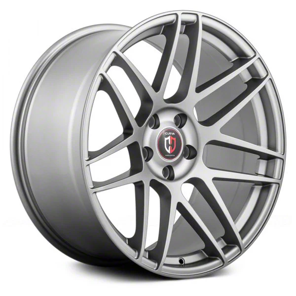 Curva Concepts C300 Matte Gunmetal Wheel; 20x8.5; 38mm Offset (15-23 Mustang GT, EcoBoost, V6)