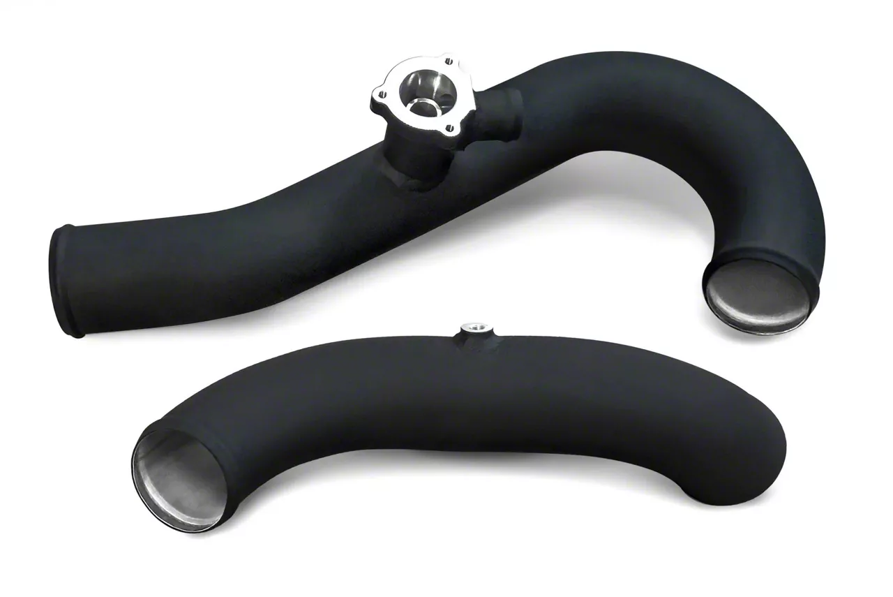 CVF Aluminum Intercooler Charge Pipe Kit (15-23 Mustang EcoBoost w/ CVF Race Intercooler)