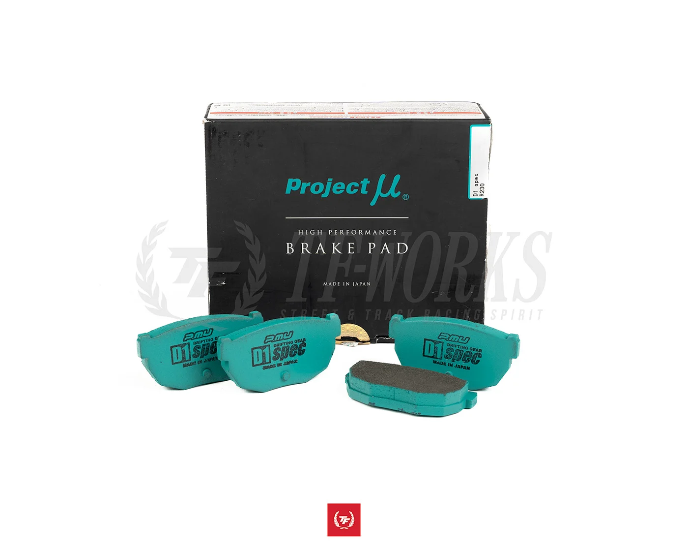 Project Mu - D1 Spec Rear Brake Pads 12-18 FR-S / BRZ