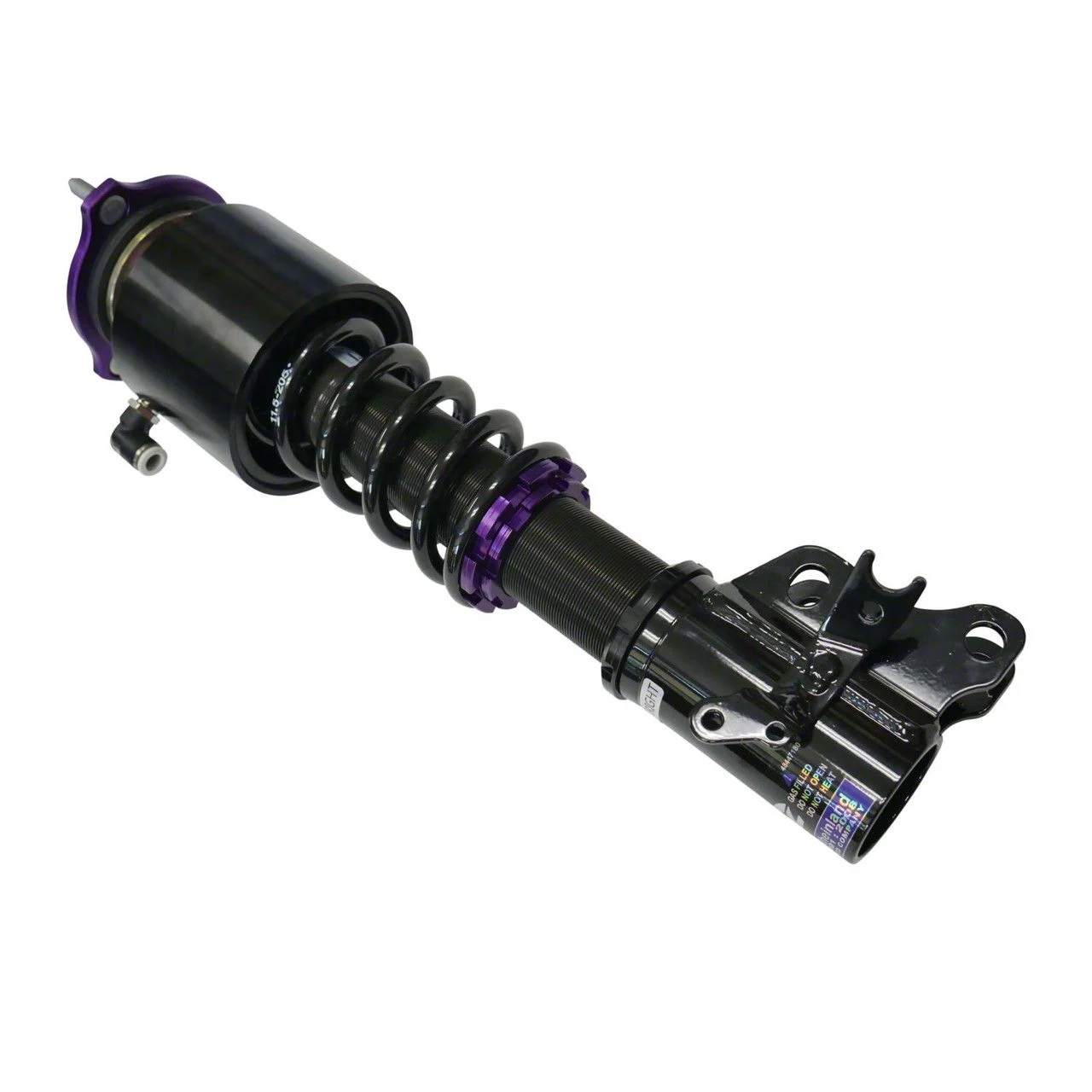 D2 Racing RS Series Coil-Over Kit with Front Air Cups (11-23 RWD Charger)