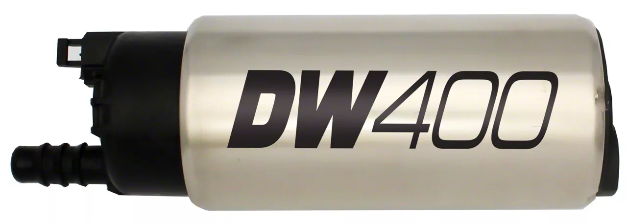 DeatschWerks DW400 In-Tank Fuel Pump with Install Kit; 415 LPH (11-14 Mustang GT, V6)