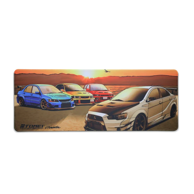 TOMEI DESK PAD EVO SUNSET LAKE KAWAGUCHI