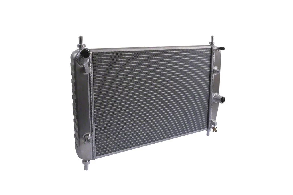 DeWitts Pro Series Direct Fit Radiator; Natural Finish (2013 Corvette C6 Grand Sport & Z06 w/ Engine Mounted Cooler)