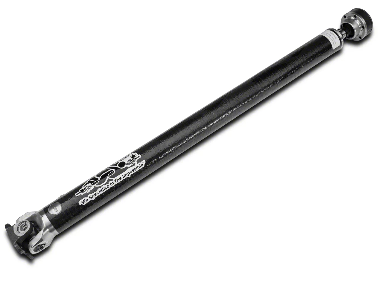 The Driveshaft Shop 3.25-Inch Carbon Fiber One Piece Driveshaft (15-23 Mustang EcoBoost w/ Manual Transmission)