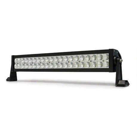 DV8 Offroad 12-Inch Dual Row LED Light Bar with Chrome Bezel (Universal; Some Adaptation May Be Required)