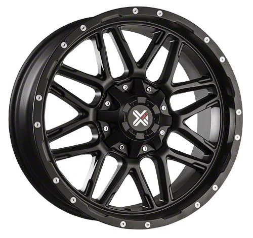 DX4 Wheels VIBE Flat Black 6-Lug Wheel; 20x9; 10mm Offset (04-08 F-150)