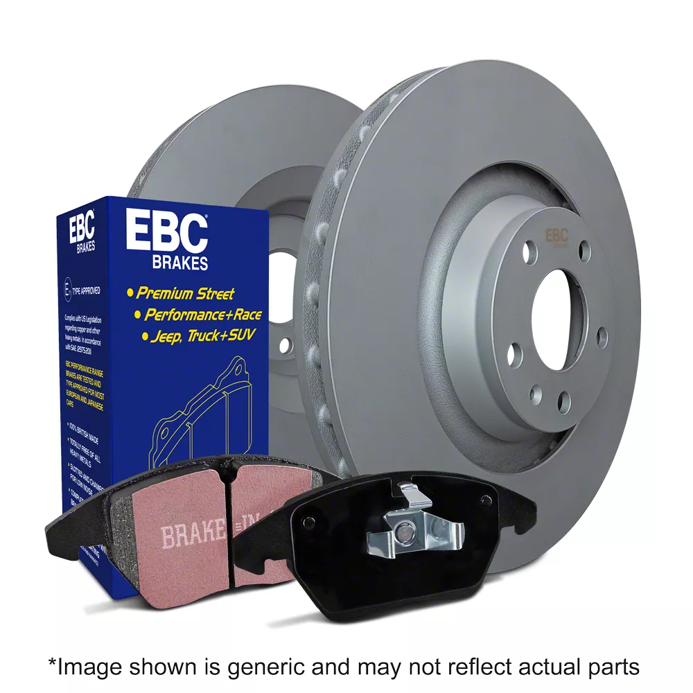 EBC Brakes Stage 1 Ultimax Brake Rotor and Pad Kit; Front (10-15 Camaro LS, LT)