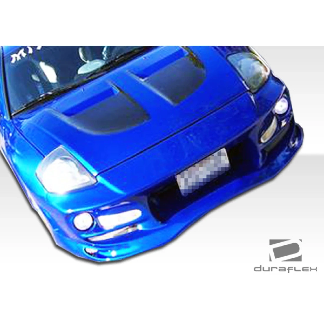 2000-2005 Mitsubishi Eclipse Bomber Front Bumper - 1 Piece - 100115