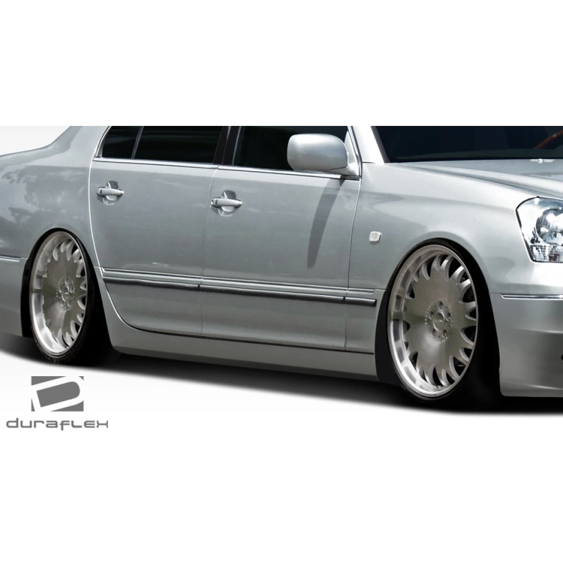 2001-2003 Lexus LS Series LS430 VIP Side Skirts Rocker Panels - 2 Piece - 107777