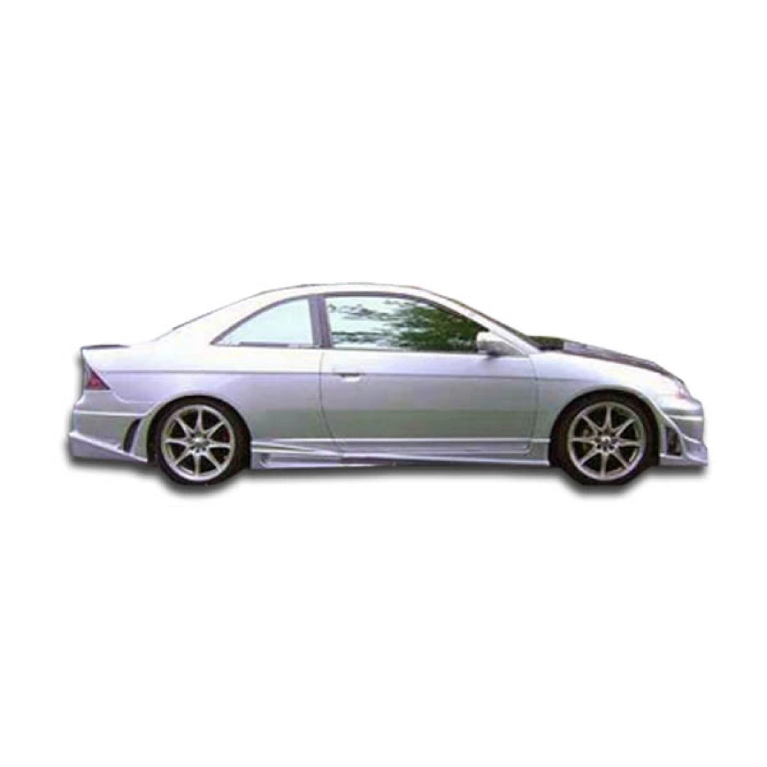 2001-2005 Honda Civic 4DR Spyder Side Skirts Rocker Panels - 2 Piece - 100242