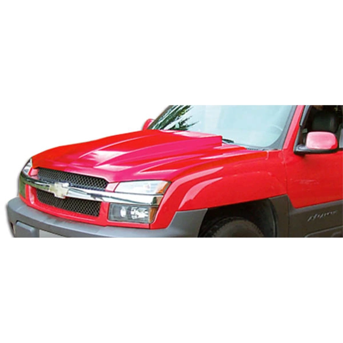 2002-2006 Chevrolet Avalanche (with body cladding) Cowl Hood - 1 Piece - 103026
