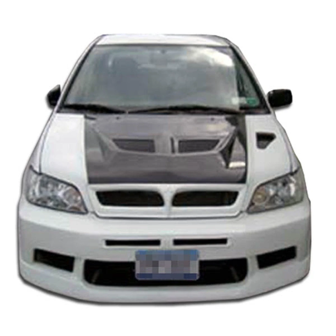 2002-2003 Mitsubishi Lancer Evo 7 Front Bumper - 1 Piece - 100369