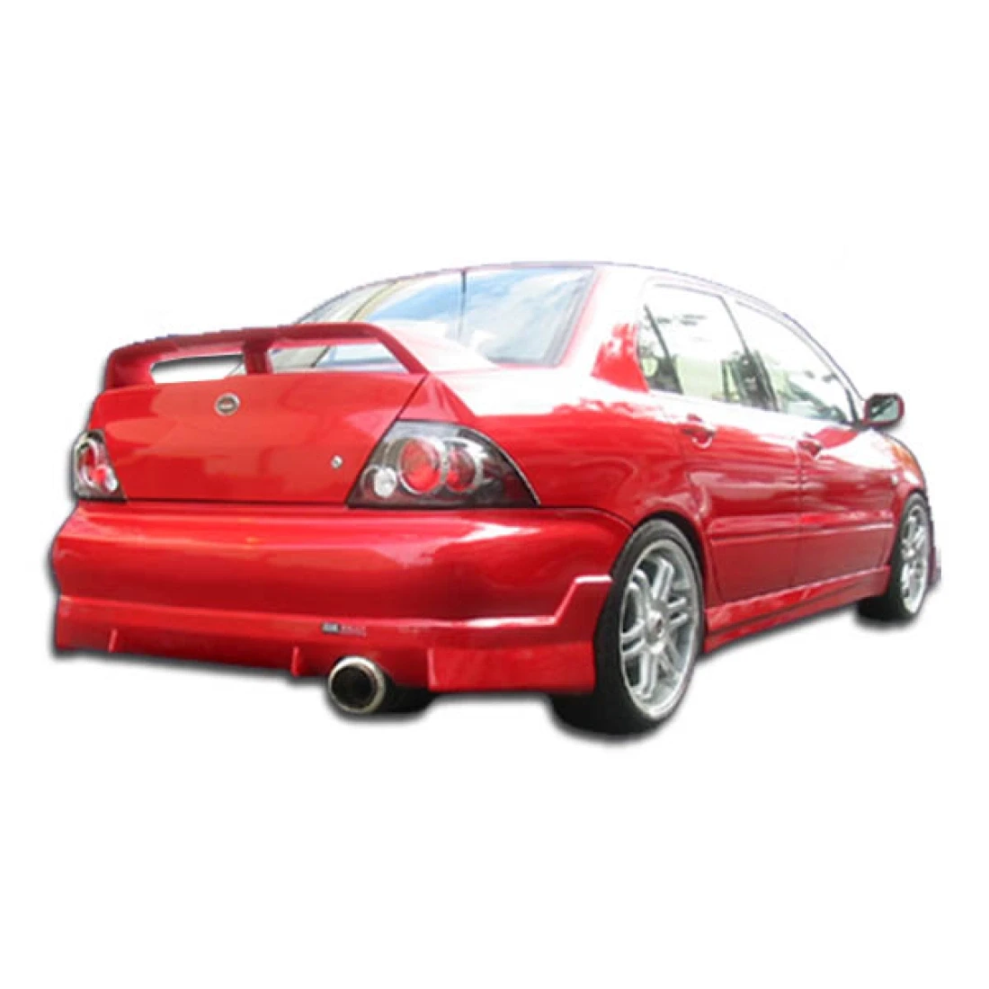 2002-2003 Mitsubishi Lancer Walker Rear Bumper - 1 Piece - 100371