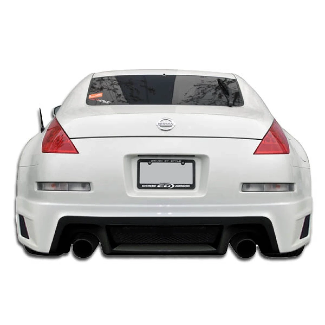 2003-2008 Nissan 350Z Z33 R35 Rear Bumper - 1 Piece - 106031