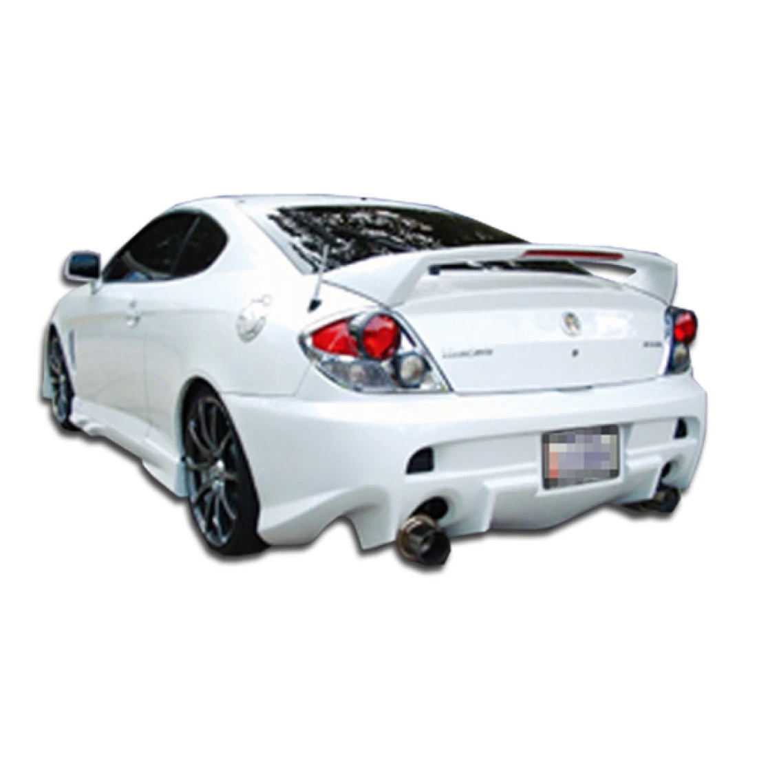 2003-2006 Hyundai Tiburon Vader Rear Bumper - 1 Piece - 100452
