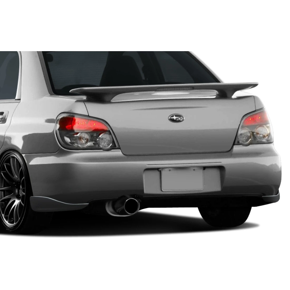 2004-2007 Subaru Impreza WRX STI 4DR C-Speed 2 Rear Add Ons Spat Bumper Extensions - 2 Piece - 107857