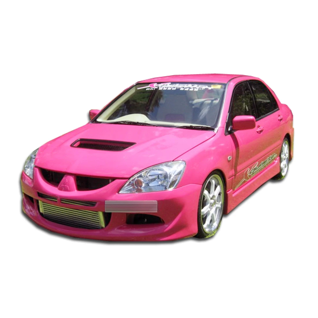 2004-2007 Mitsubishi Lancer Evo 8 Front Bumper - 1 Piece - 103716