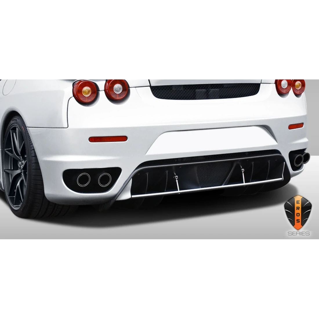 2005-2009 Ferrari F430 Eros Version 1 Rear Diffuser - 3 Piece - 107731