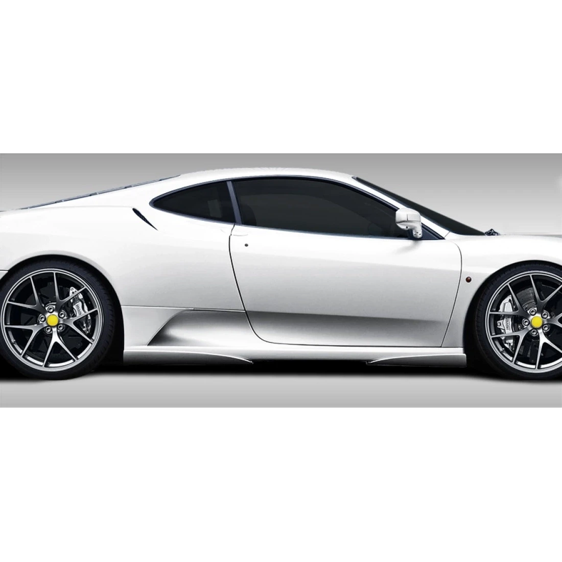 2005-2009 Ferrari F430 Eros Version 1 Side Skirt Add On - 4 Piece - 107730