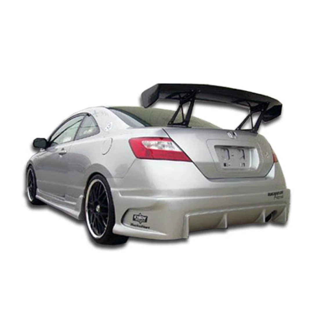 2006-2011 Honda Civic 2DR Raven Rear Bumper - 1 Piece - 103333