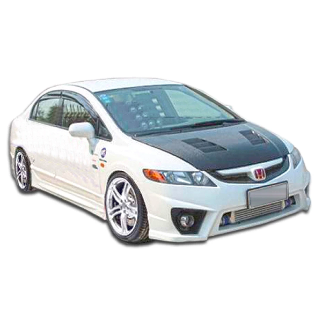 2006-2011 Honda Civic 4DR Maddox Body Kit - 4 Piece - 106994