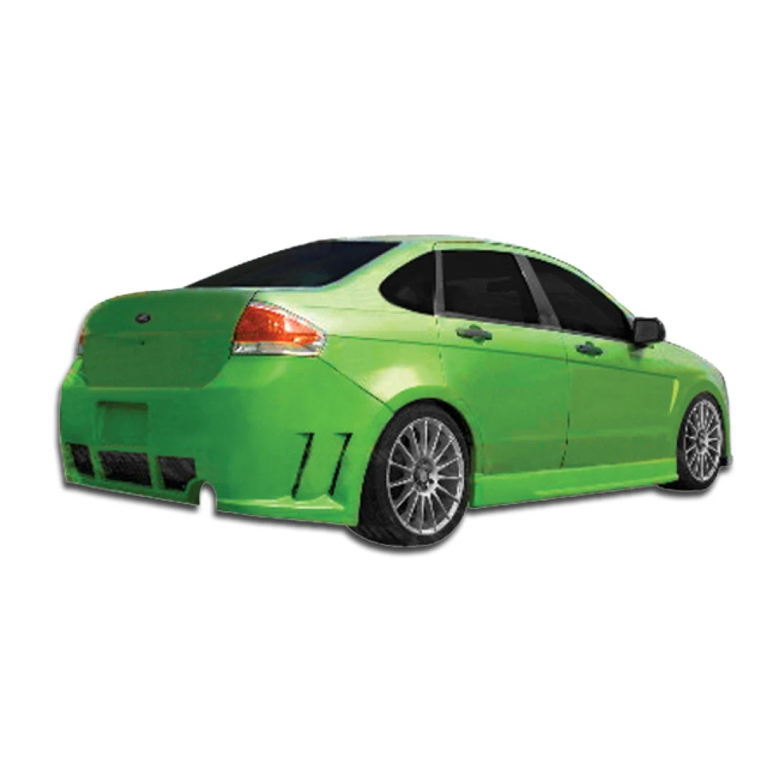 2008-2011 Ford Focus Piranha Rear Bumper - 1 Piece - 106427