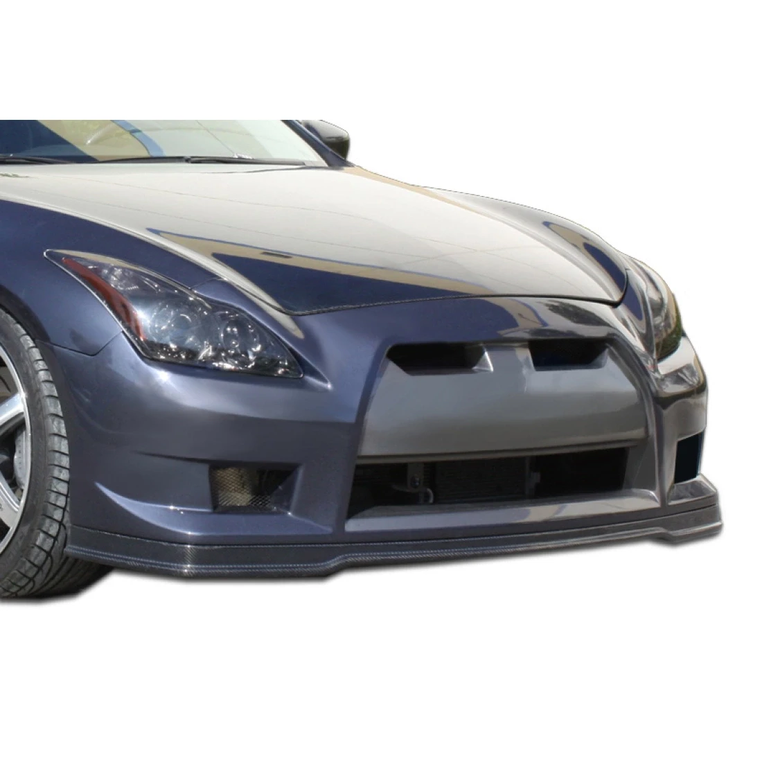 2008-2015 Infiniti G Coupe G37 Q60 GT-R Front Bumper - 1 Piece - 107042