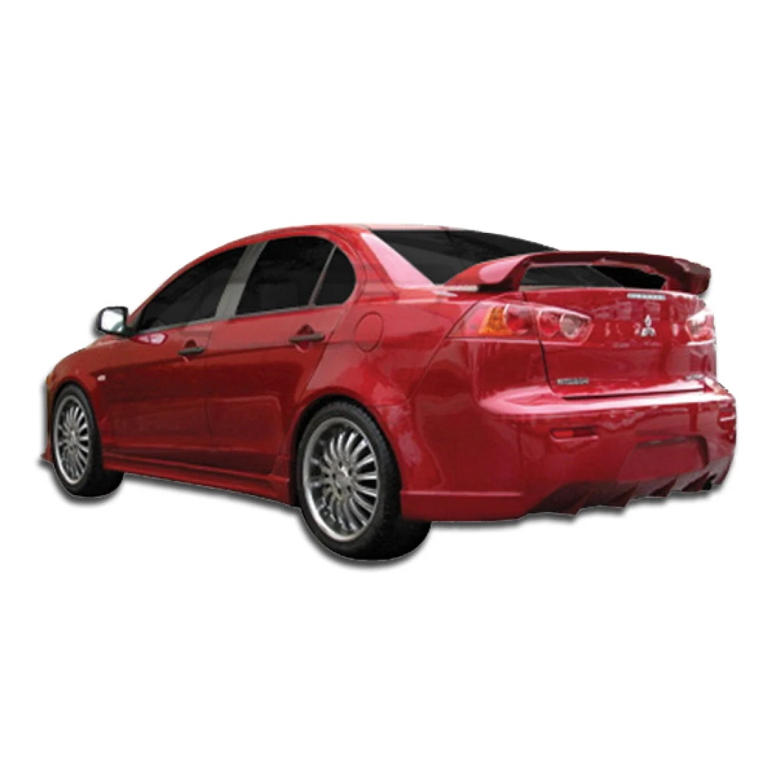 2008-2017 Mitsubishi Lancer C-1 Rear Bumper - 1 Piece - 106419
