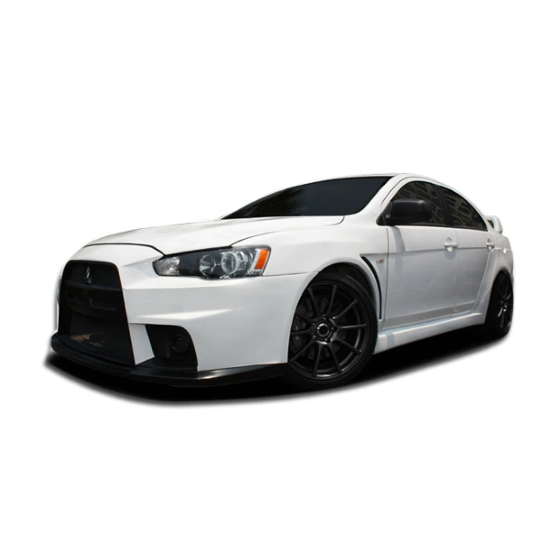 2008-2017 Mitsubishi Lancer Evo X Look Body Kit - 12 Piece - 107005