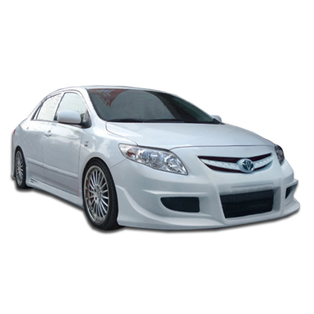 2009-2010 Toyota Corolla Skylark Front Bumper - 1 Piece - 104498