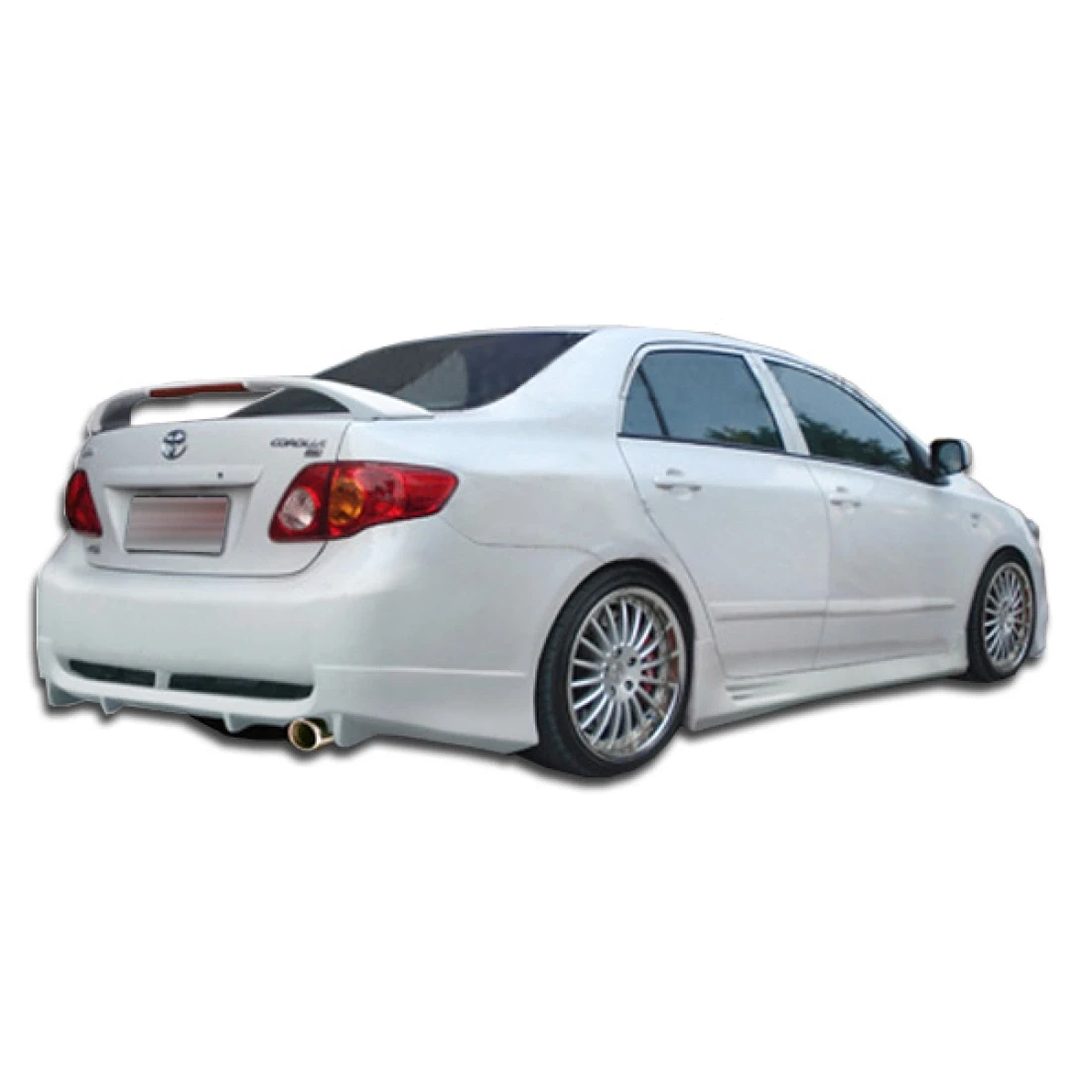 2009-2010 Toyota Corolla Skylark Rear Bumper - 1 Piece - 104499