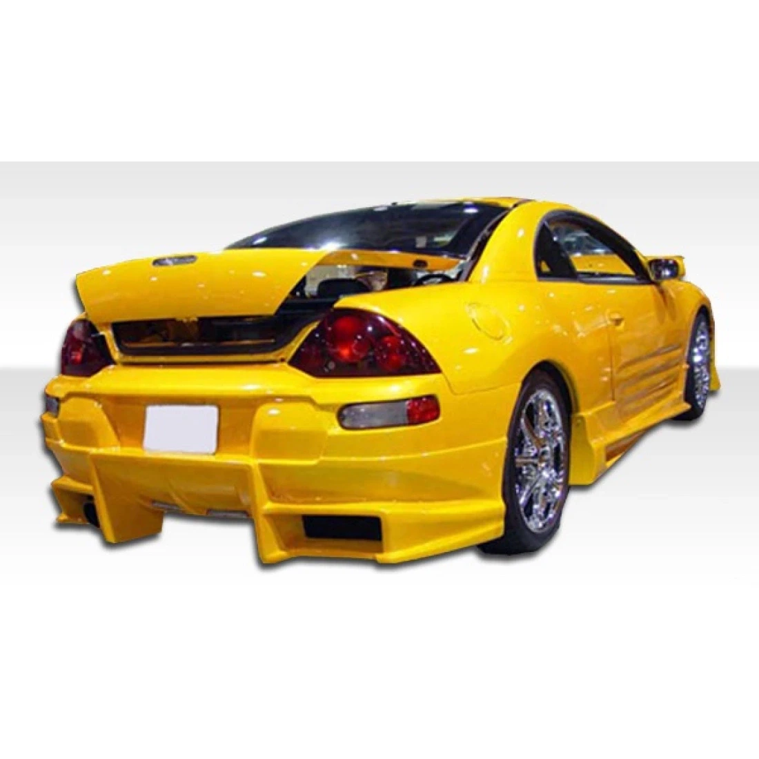 2000-2005 Mitsubishi Eclipse Bomber Rear Bumper - 1 Piece - 100116