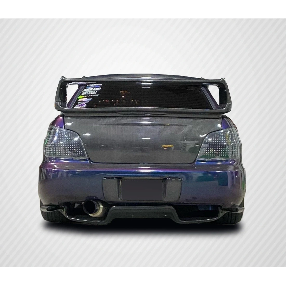 2002-2007 Subaru Impreza WRX STI 4DR STI Look Wing Trunk Lid Spoiler - 1 Piece - 102938