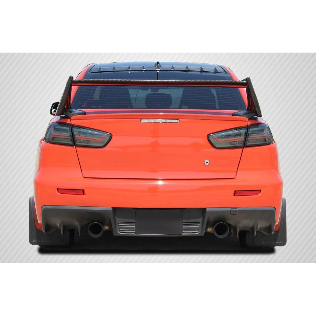 2008-2017 Mitsubishi Lancer / Lancer Evolution 10 Lancer GT Concept Wing Trunk Lid Spoiler - 1 Piece - 104645