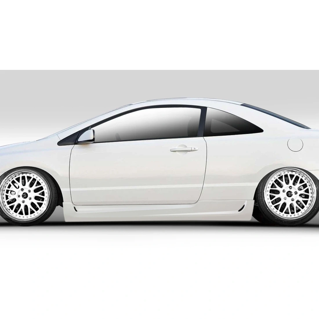 2006-2011 Honda Civic 2DR TR-N Side Skirts Rocker Panels - 2 Piece - 104930