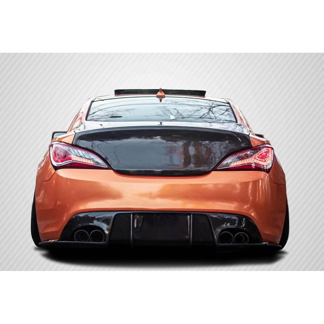 2010-2016 Hyundai Genesis Coupe 2DR OEM Look Trunk - 1 Piece - 105839