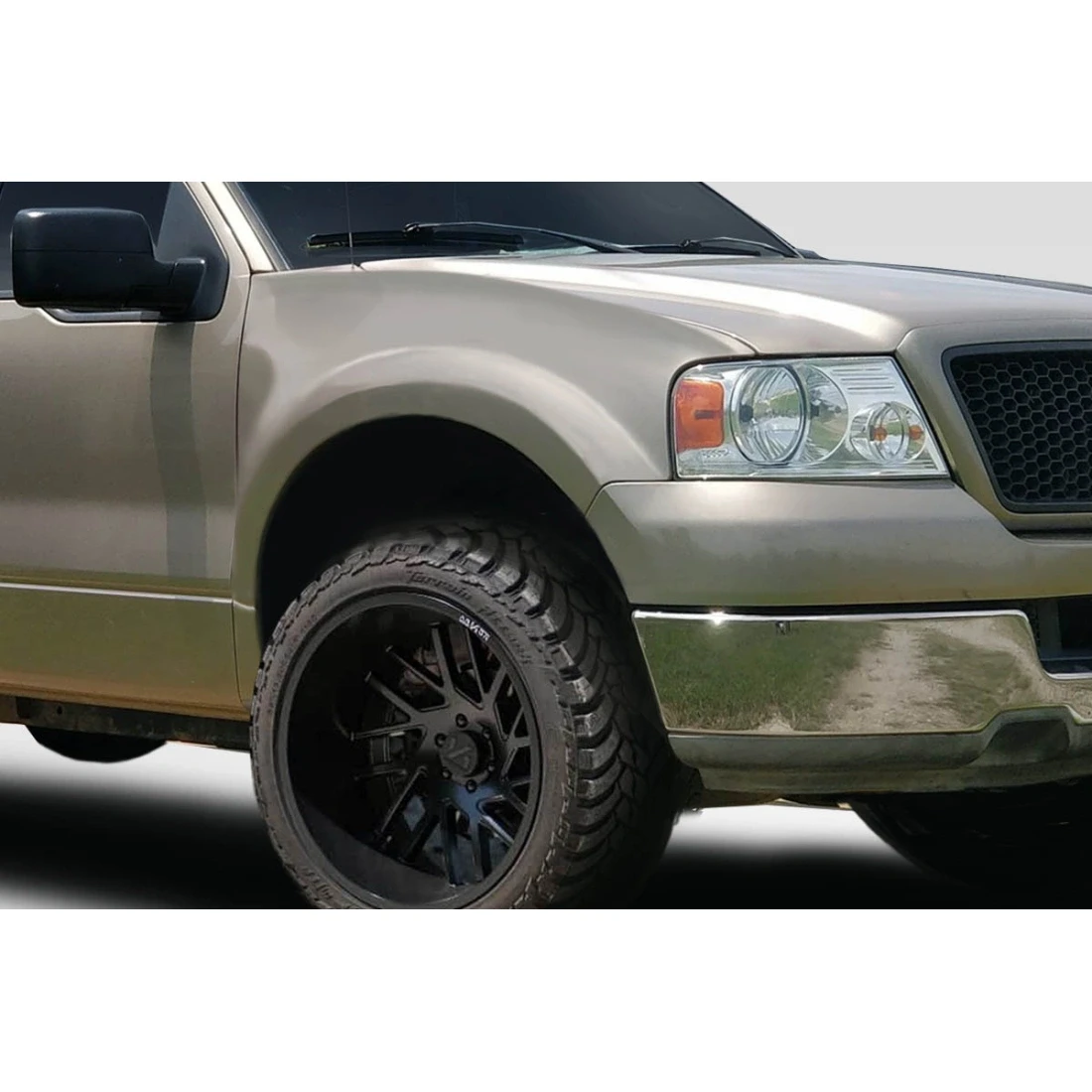 2004-2008 Ford F-150 4.5" Off Road Bulge Front Fenders - 2 Piece - 106461