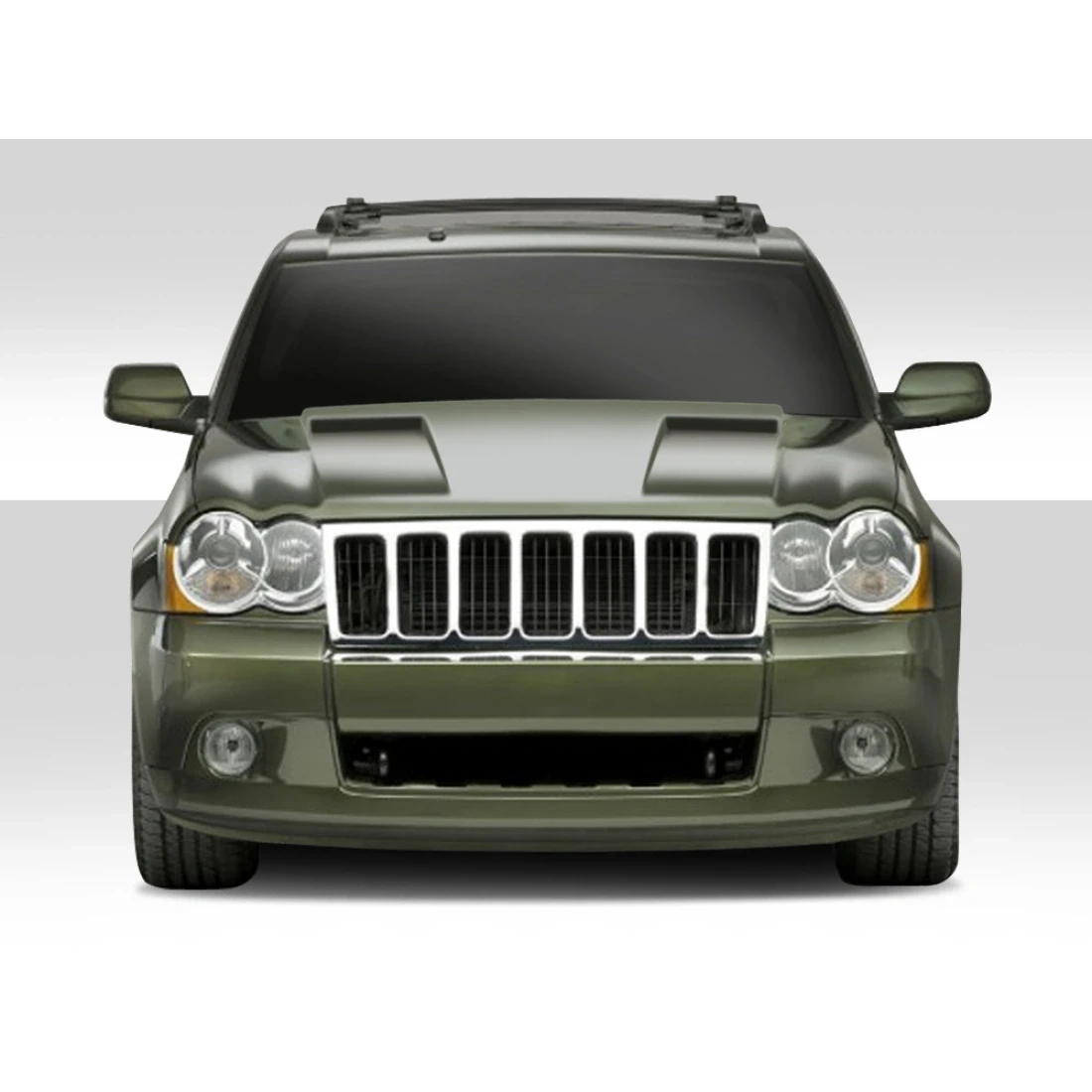 2005-2010 Jeep Grand Cherokee Challenger Hood - 1 Piece - 107046