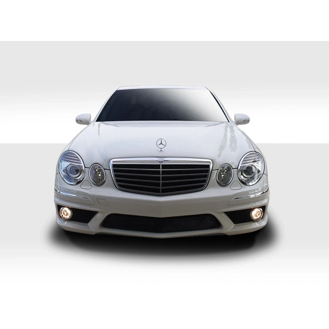2007-2009 Mercedes E Class W211 E63 Look Front Bumper - 1 Piece - 107804