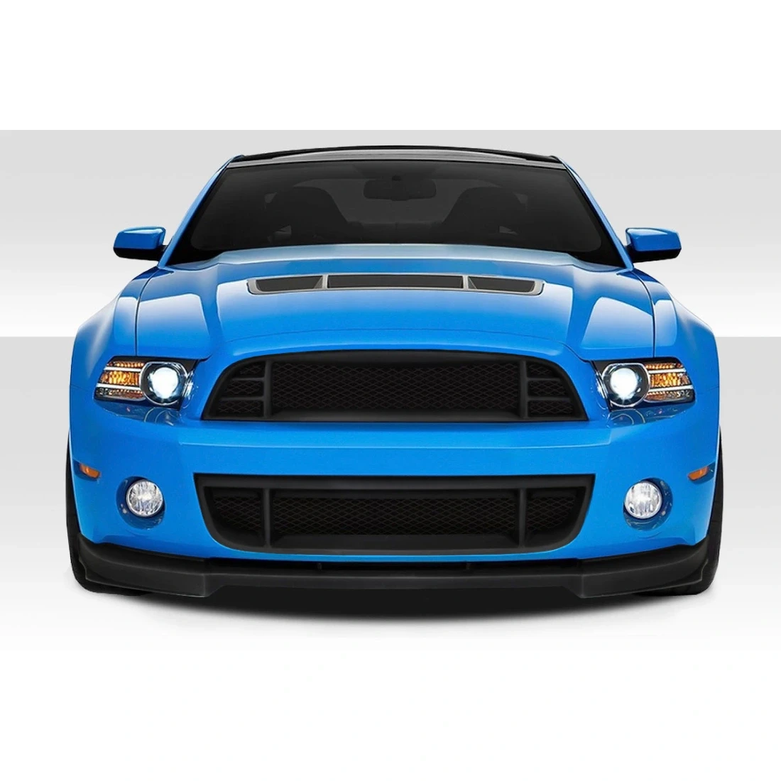 2010-2014 Ford Mustang GT500 Look Conversion Front Bumper - 1 Piece - 108228