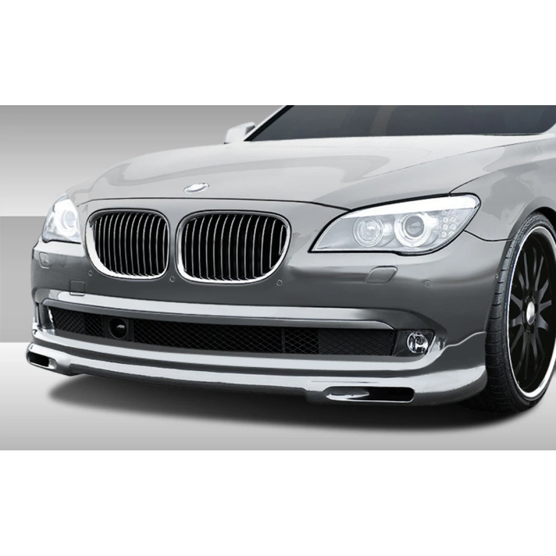 2009-2012 BMW 7 Series F01 F02 Eros Version 1 Front Lip Under Spoiler Air Dam - 1 Piece - 108235