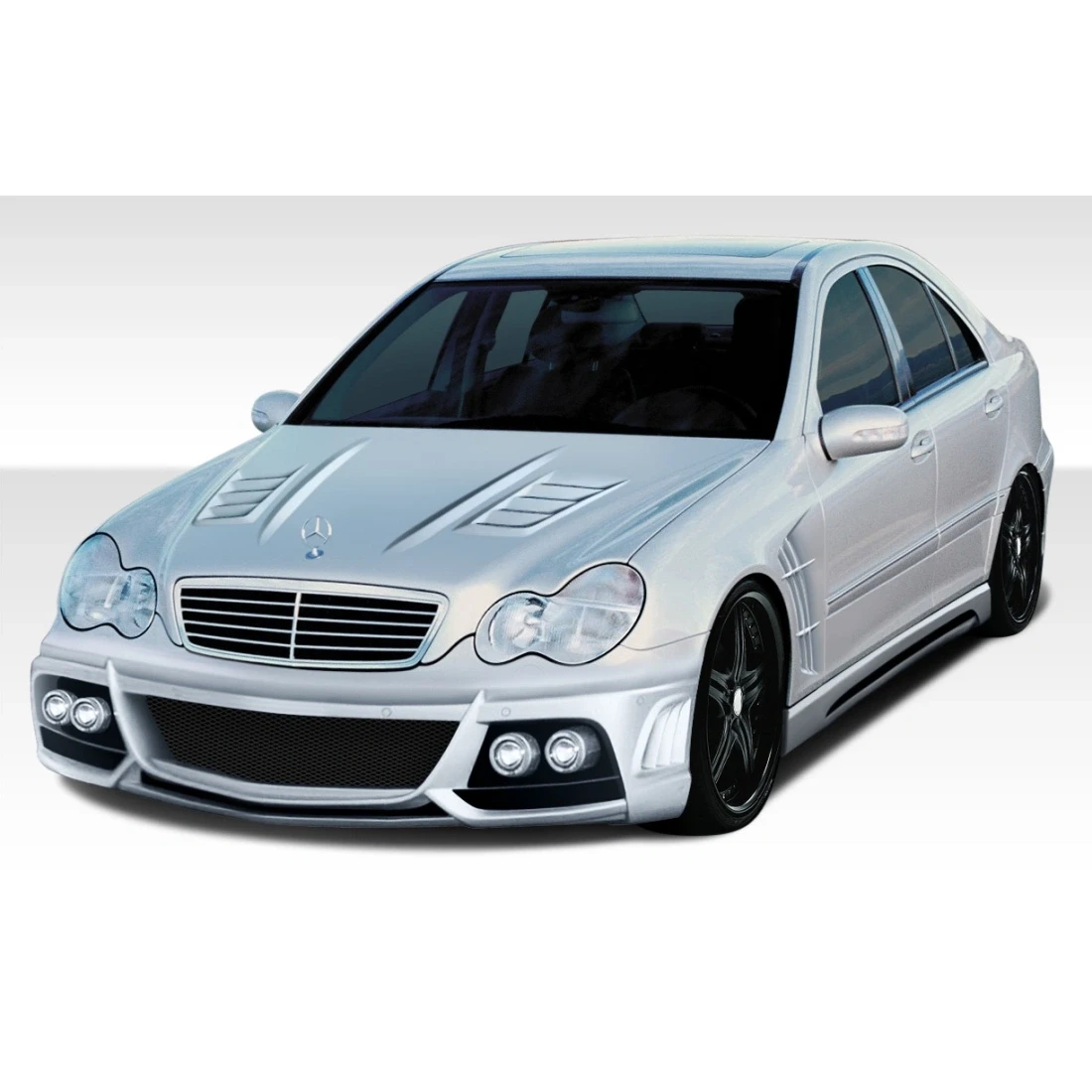 2001-2007 Mercedes C Class W203 W-1 Body Kit - 7 Piece - 108298
