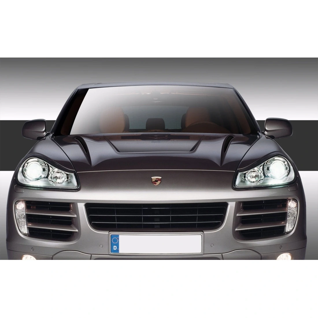 2003-2010 Porsche Cayenne Eros Version 2 Hood - 1 Piece - 108583