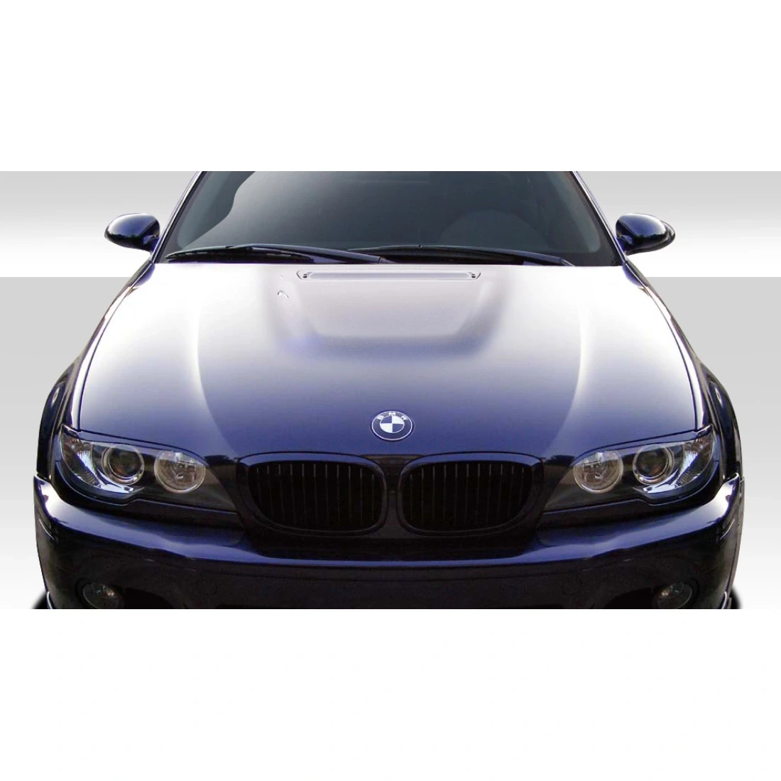 2004-2006 BMW 3 Series E46 2DR M3 Look Hood- 1 Piece - 108627