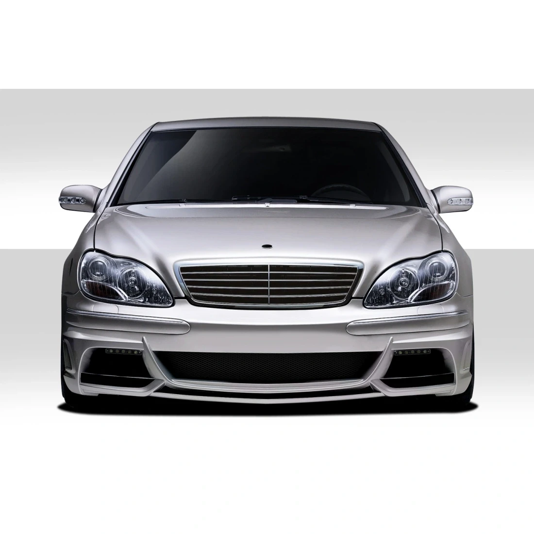 2003-2006 Mercedes S Class W220 W-3 Front Bumper - 1 Piece - 108812