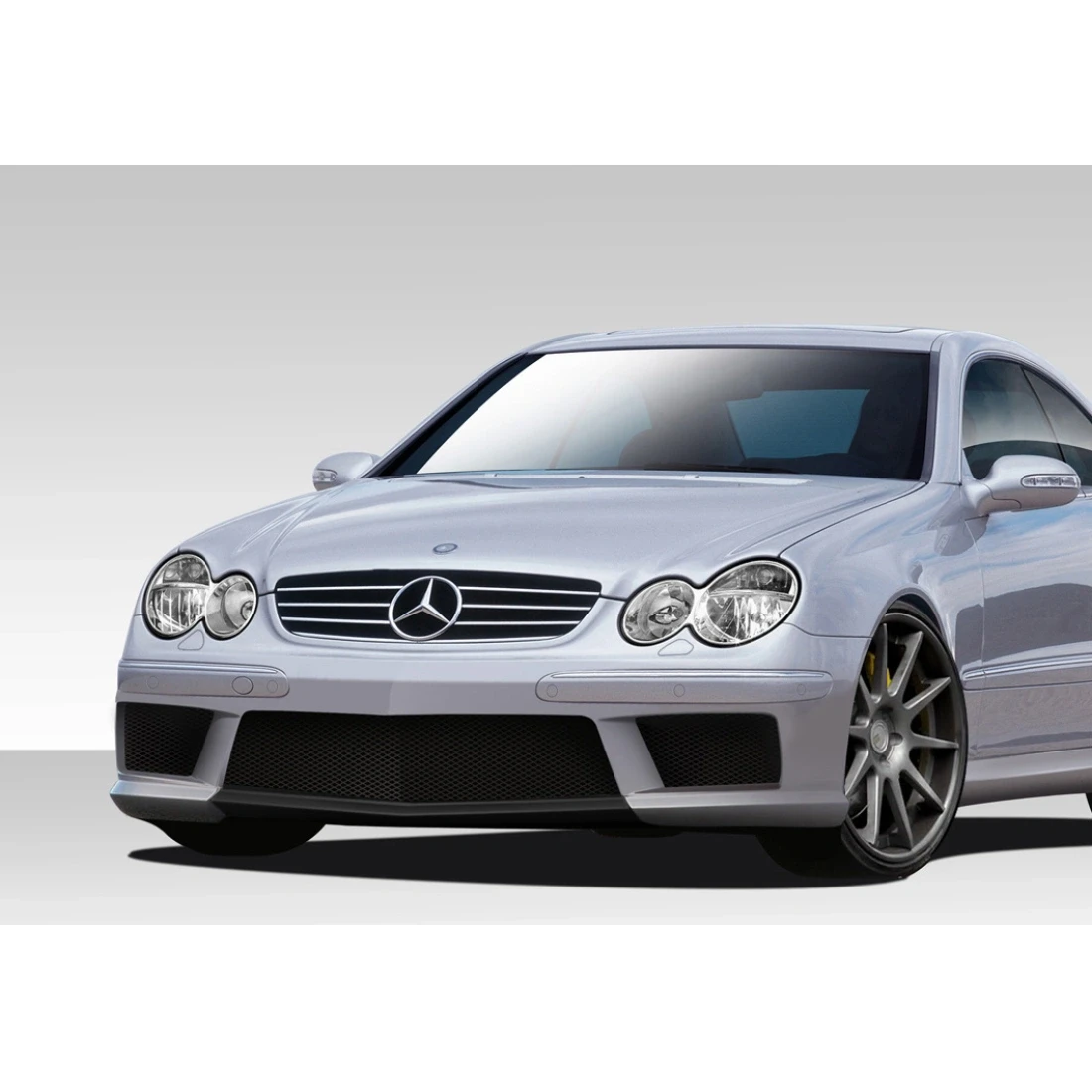 2003-2009 Mercedes CLK W209 SL65 Look Front Bumper - 1 Piece - 108824