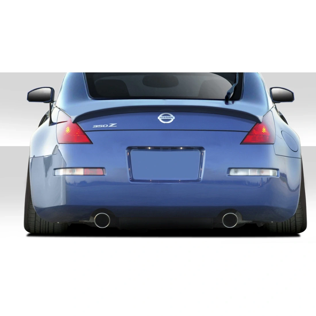 2003-2008 Nissan 350Z Z33 2DR Coupe V-Speed Wing Trunk Lid Spoiler - 1 Piece - 108942