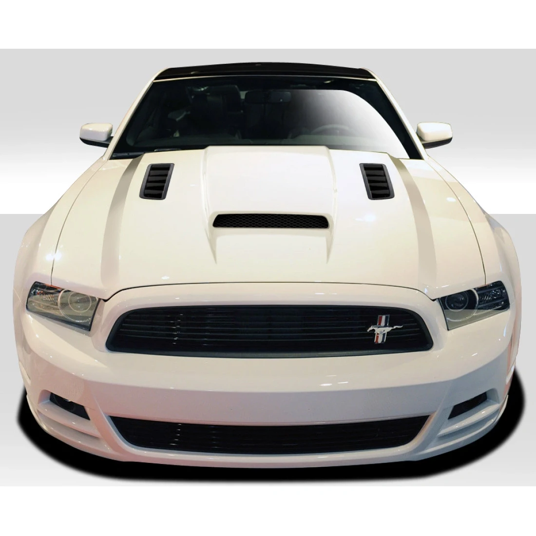 2013-2014 Ford Mustang / 2010-2014 Mustang GT500 CVX Hood - 1 Piece - 109258