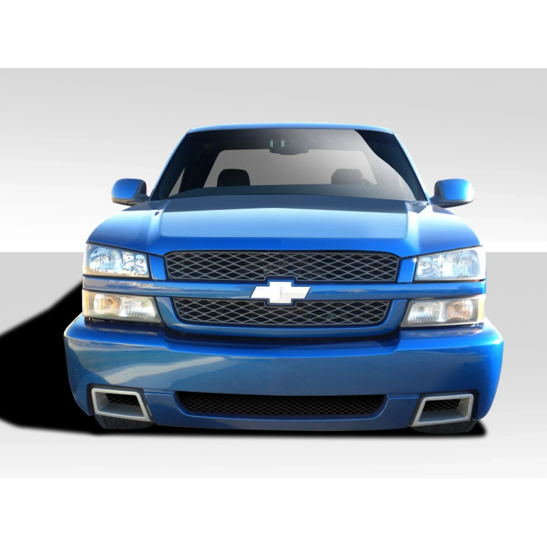 2003-2006 Chevrolet Silverado 2002-2006 Chevrolet Avalanche ( without cladding ) SS Look Front Bumper - 1 Piece - 109535